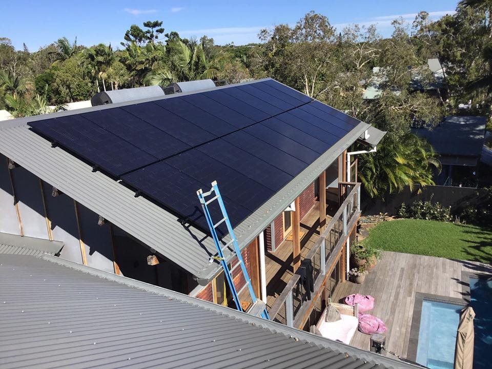 solar energy installation