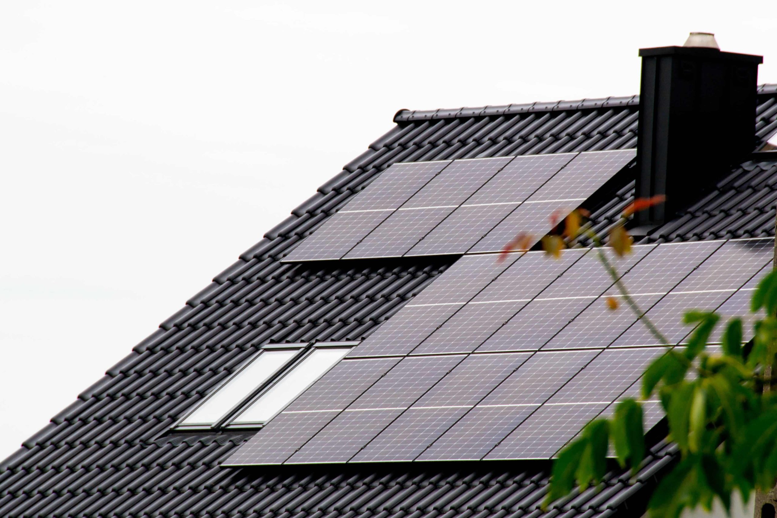 Solar panels on the roof of a WA home